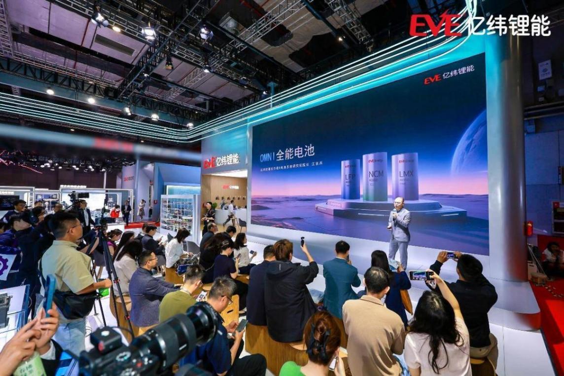 億緯鋰能上海車展秀實力,大圓柱電池技術引領新能源未來