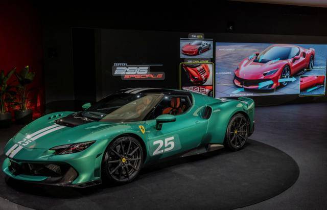 法拉利296 Speciale國內實車亮相,賽道猛獸能否征服街頭?