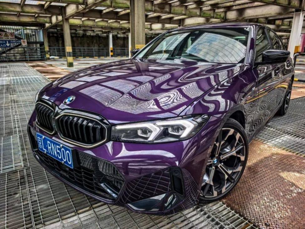 碳纖維+閃電紫+全國限量1000臺,開完這款寶馬只想說:很開心很自信!
